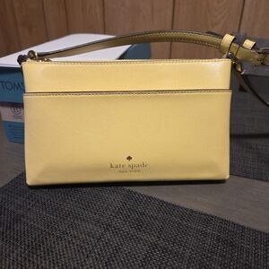 Kate Spade Lemon Yellow Wristlet